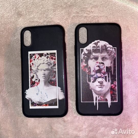 Чехол на iPhone XS силиконовый