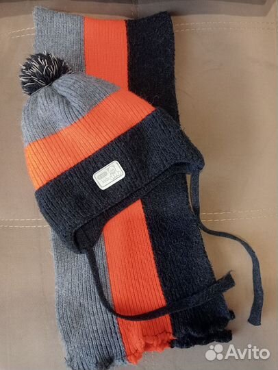 Шапка и шарф (зима)
