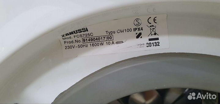 Стир.машинка zanussi fcs725c