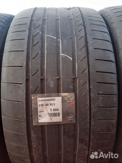 Continental ContiSportContact 5 315/40 R21