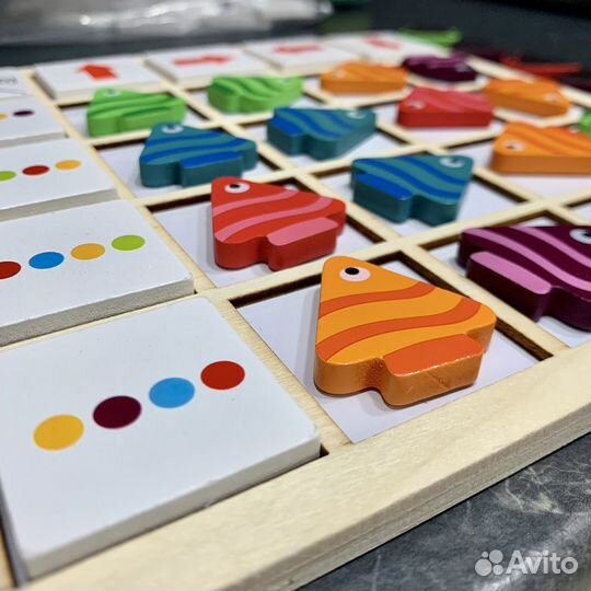 Магнитные рыбки, развивающая игра