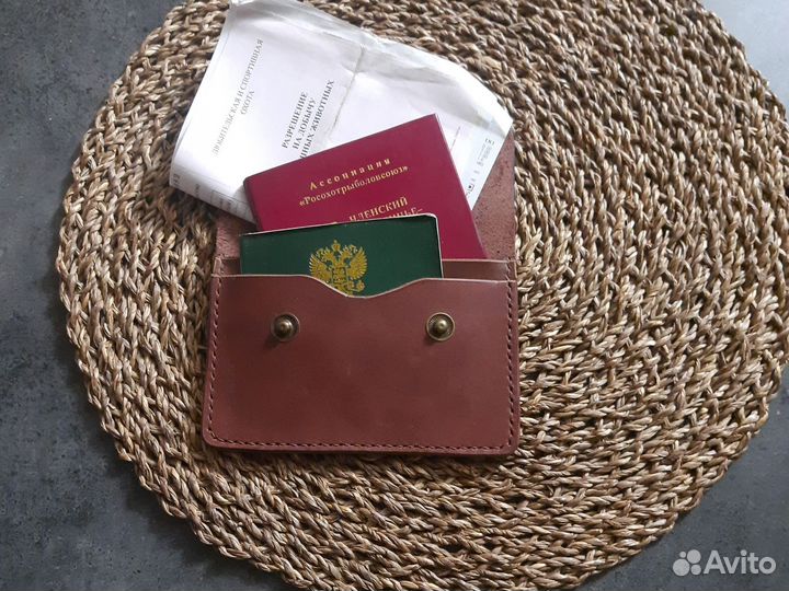 Обложка для охотничьих документов