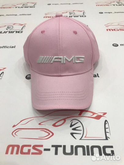Кепка Mercedes-Benz AMG стиль 2 светло-розовый