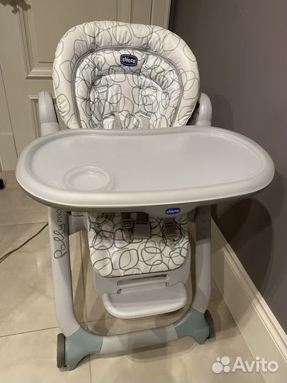 Стульчик для кормления chicco polly progress 5