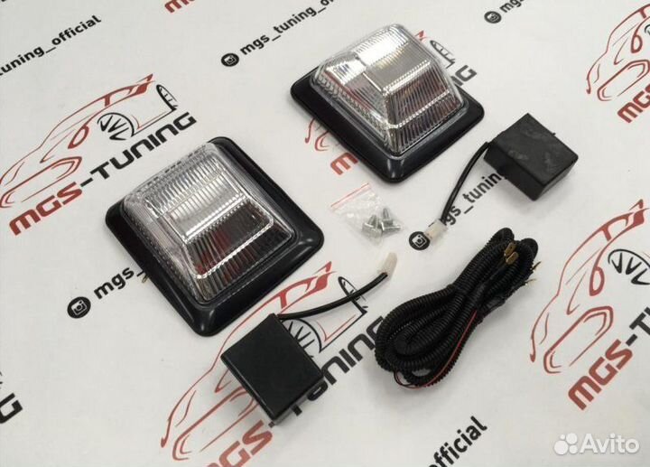 Комплект оптики полный Mercedes G-class стиль 2018