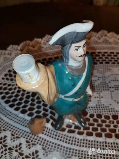 Штоф графин Пётр 1