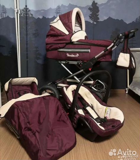 Детская коляска Reindeer Style 3в1