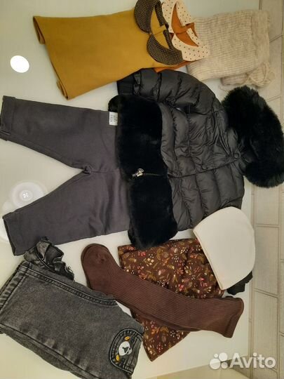 Детские вещи пакетом для девочек 74 80