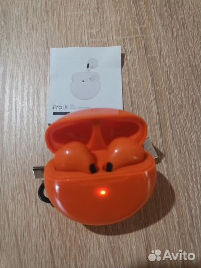 TWS Pro 6 Наушники Bluetooth-наушники