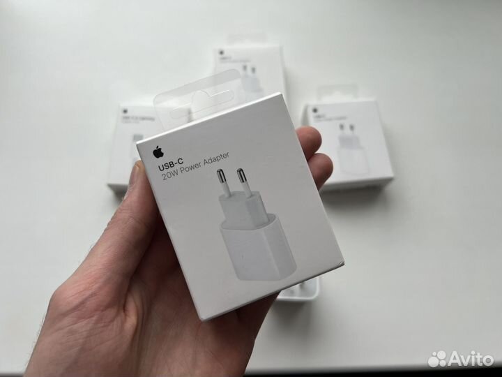 Блок быстрой зарядки apple