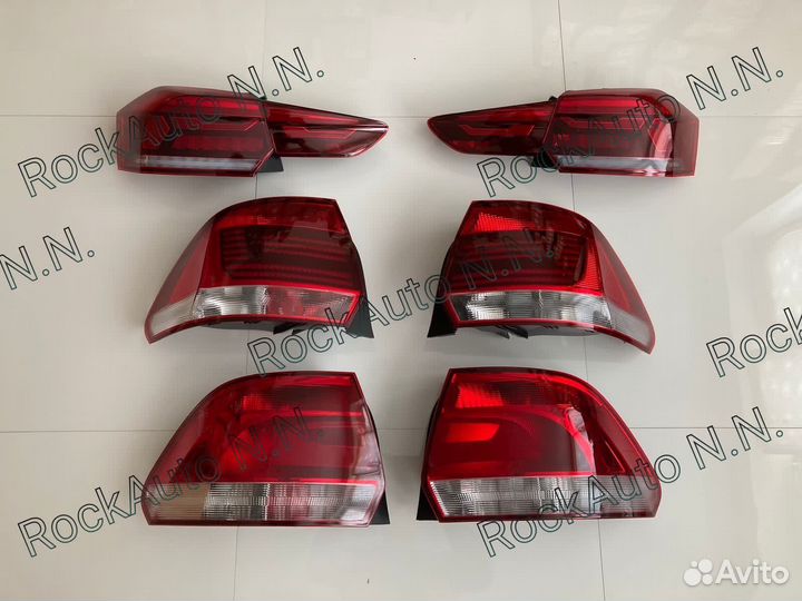 Фонарь задний VW Polo