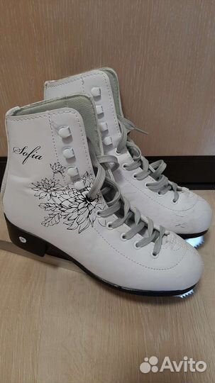 Конькиконьки фигурные Nordway Sofia. Заточены