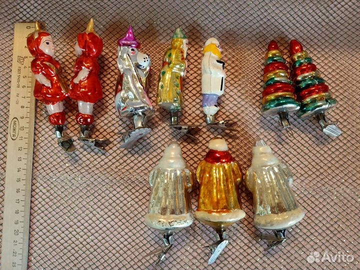 Ёлочная игрушка, персонажи сказок, 50-е г СССР