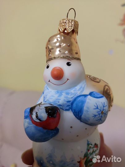 Снеговик Ариэль (Акварель)