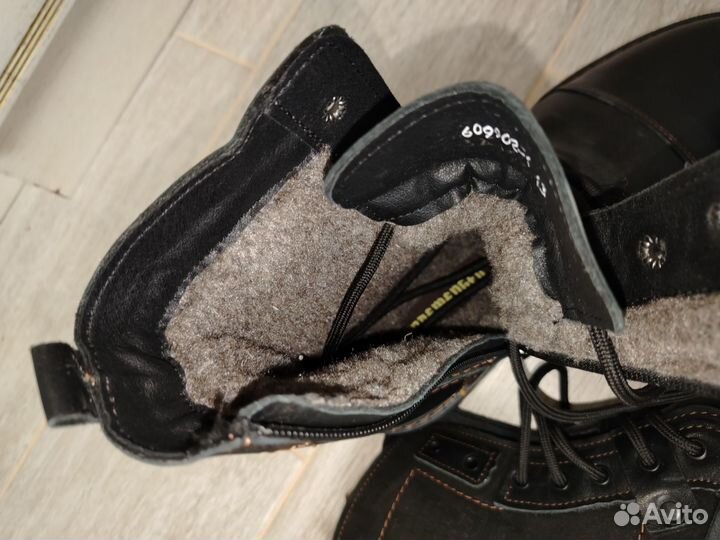 Ботинки мужские зимние 43 размер кожа новые