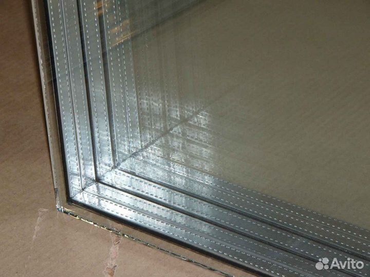Ремонт окон, стеклопакет Стандарт RAL6330