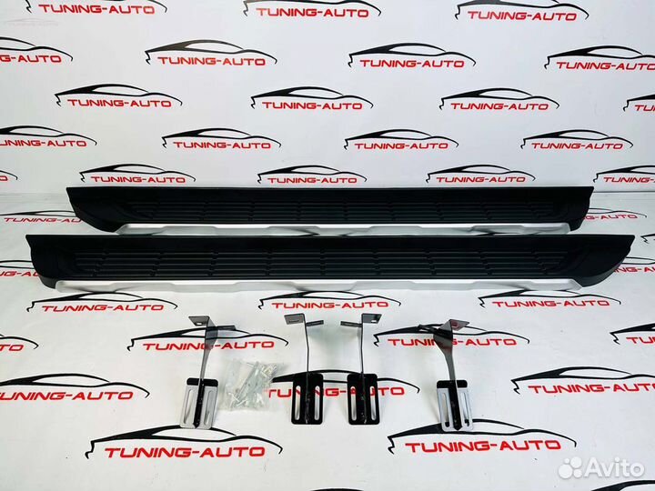 Подножки Volkswagen Amarok