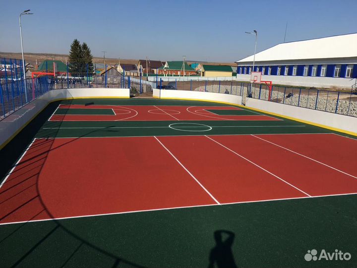 Покрытие из резиновой крошки