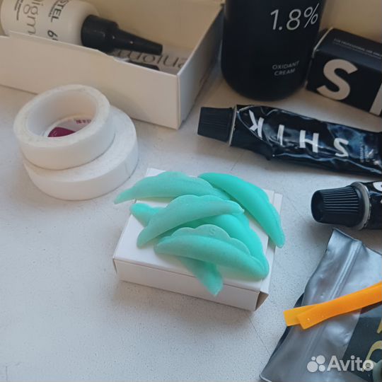 Материалы для бровиста, ламинирование ресниц, shik