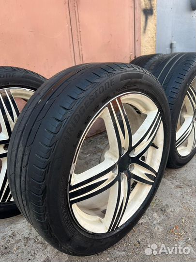 Литье диски r17 5x100 с резиной