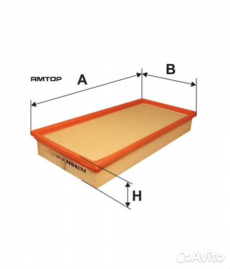 Filtron AP004/3 Фильтр воздушный Filtron AP004/3