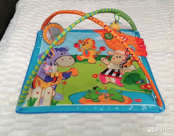 Музыкальный развивающий игровой коврик Tiny Love
