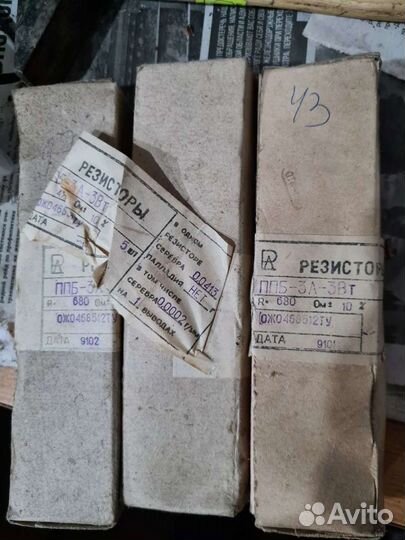 Резисторы ппб -3А