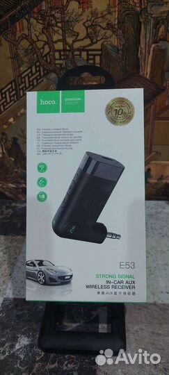 Fm трансмиттер bluetooth hoco e53