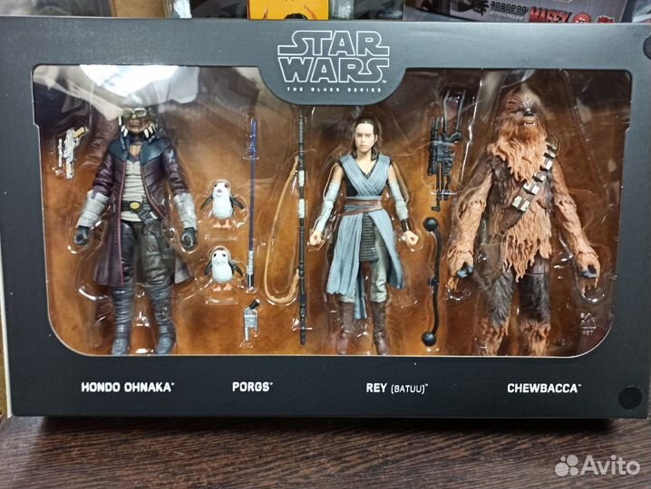 Набор фигурок Star Wars The Black Series Smuggler'