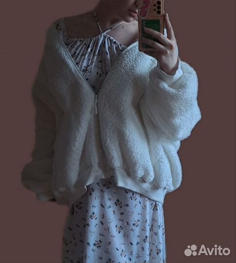 Кофта женская теплая на молнии