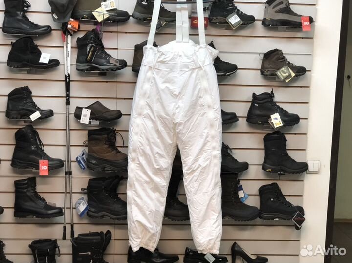 Костюм для охоты утеплённый белый -30