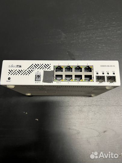 Mikrotik ccs610-8g-2s+in