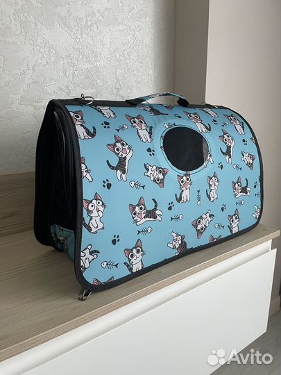 Переноска для кошек новая