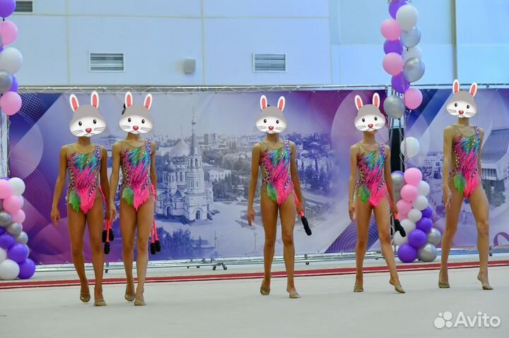 Групповые купальники для художественной гимнастики