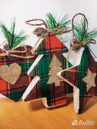 Новогодние украшения на ёлку