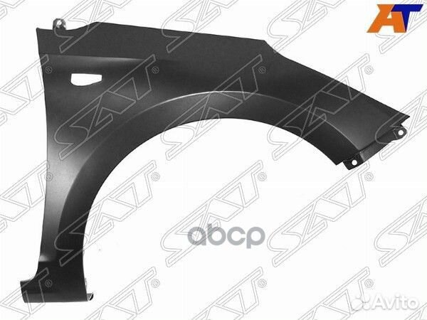 Крыло переднее hyundai solaris 17- RH с отв. под