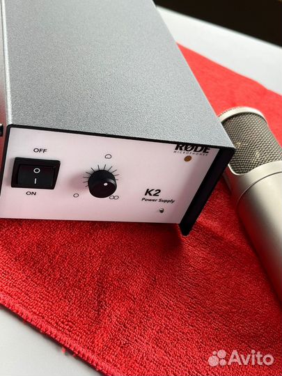 Студийный ламповый микрофон Rode k2