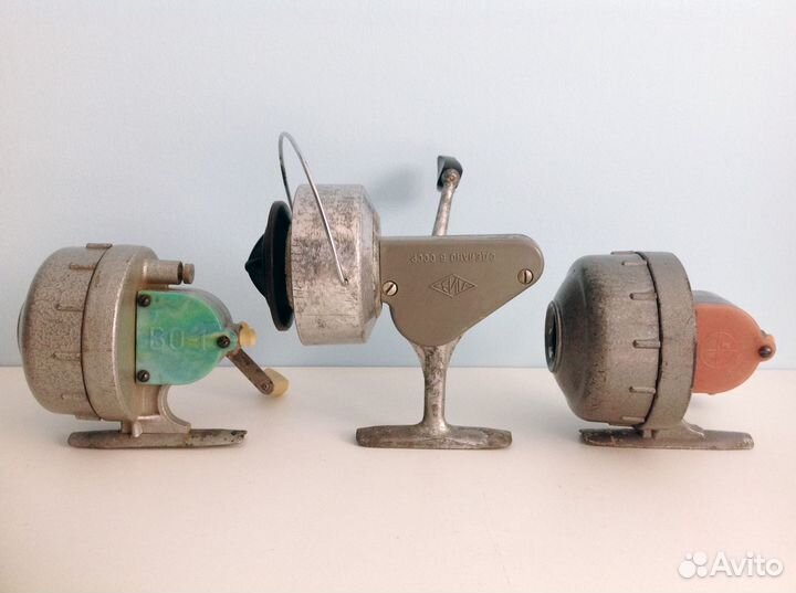 Катушки рыболовные СССР