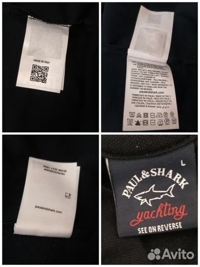 Original Paul Shark Italu L48-50 поло