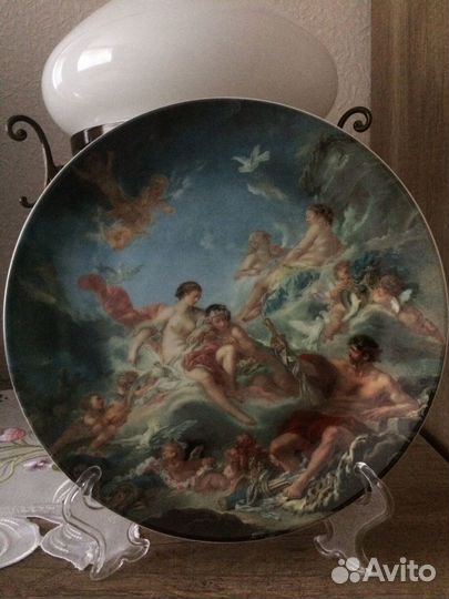 Настенная тарелка Чехия 24 см