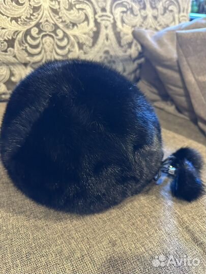 Берет женский норковый