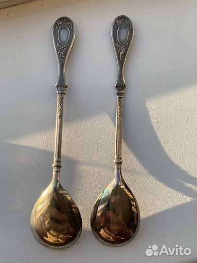 Ложки чайные мельхиор СССР