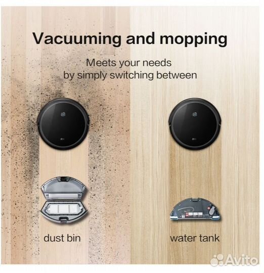 Робот-пылесос 360 Robot Vacuum Cleaner C50-1 черны