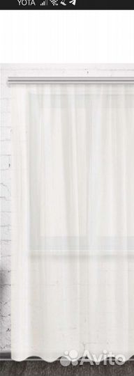 Шторы тюль шампань