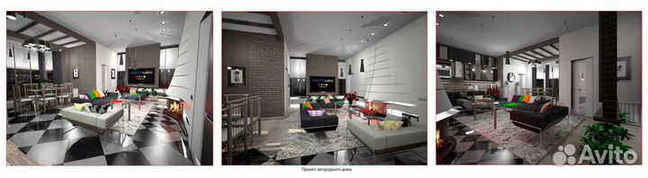 Дизайн интерьеров, настенная роспись