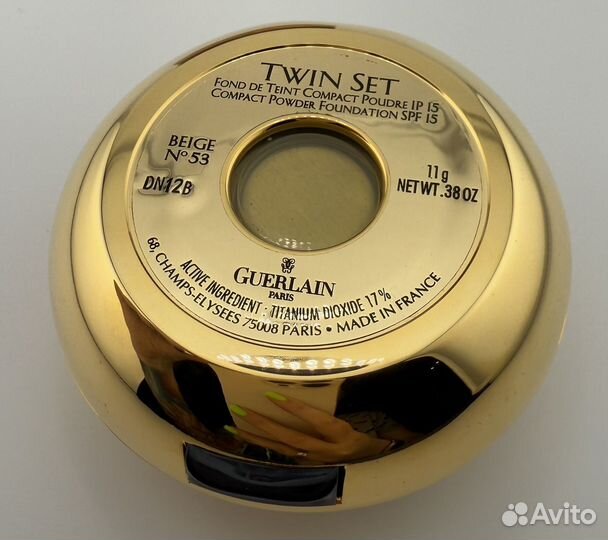 Guerlain пудра 53 beige винтаж 1999