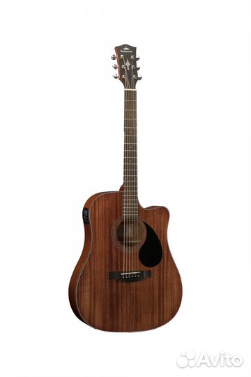 Электроакустическая гитара Kepma edce All-Mahogany
