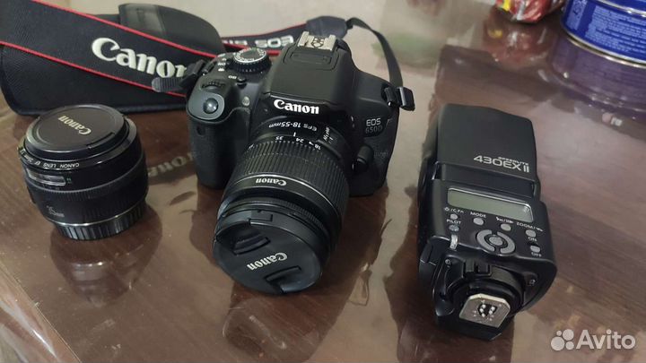 Зеркальный фотоаппарат canon 650d