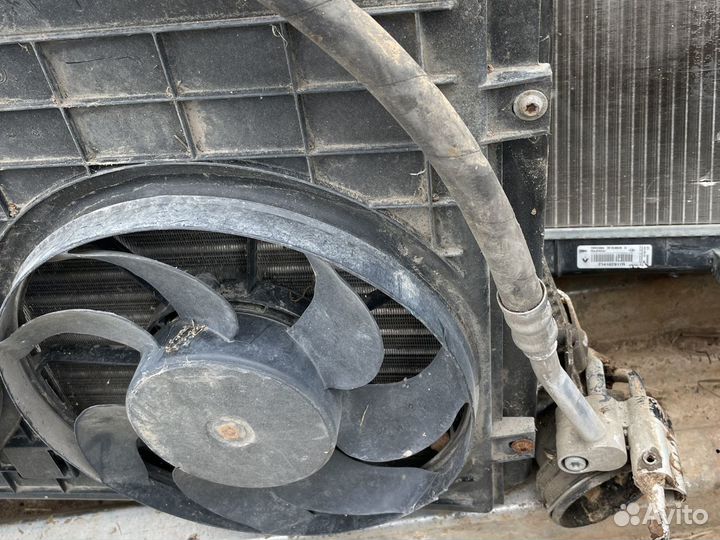 Радиатор охлаждения на skoda octavia A5