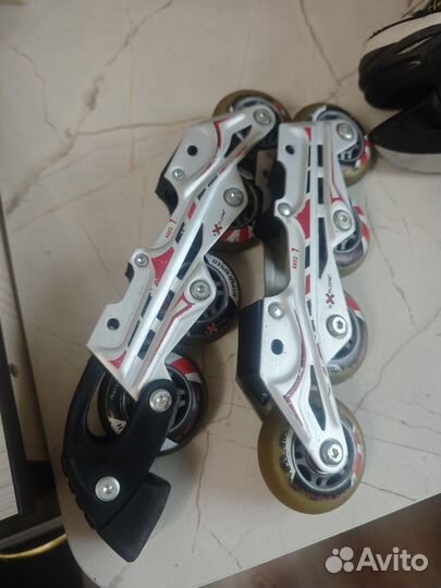 Коньки ролики раздвижные размер 28-31